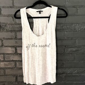 BR ‘Off the Record’ Tank